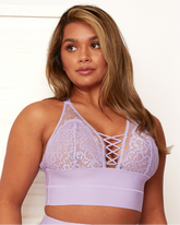 Maya Bralette : Soft Lavender