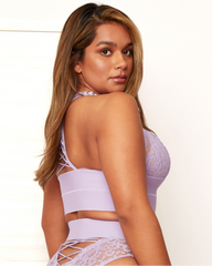 Maya Bralette : Soft Lavender