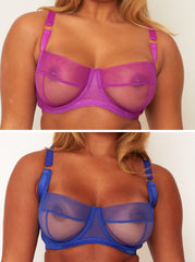 Raya Bra Bundle : Purple & Cobalt