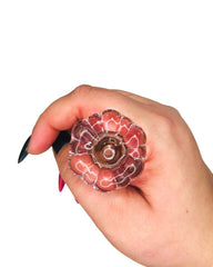 3 Stage Flower Power : Pink Glass