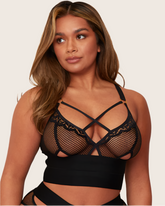 Athena Bralette : Midnight Black