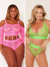 Tutti Threesome : Neon Lime