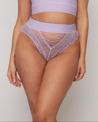 Maya High Waist : Soft Lavender