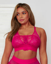 Beccs Bralette : Very Cherry