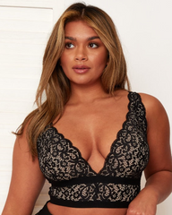 Eden Bralette : Midnight Black