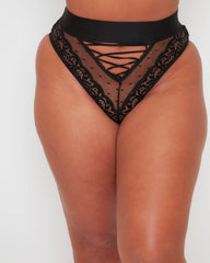 Maya High Waist : Midnight Black