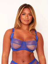 Raya Balcony Bra : Cobalt Blue