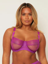 Raya Balcony Bra : Vamp Purple