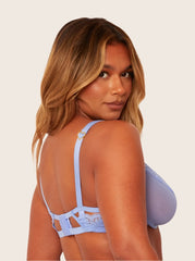 Artemis Plunge Bra : Carolina Blue