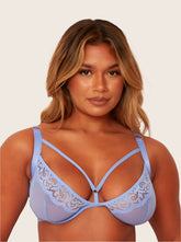 Artemis Plunge Bra : Carolina Blue