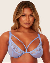 Artemis Plunge Bra : Carolina Blue