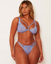 Artemis Bra & Brief Set : Carolina Blue