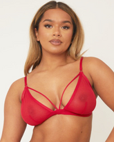 Charli Bralette : Chilli Red