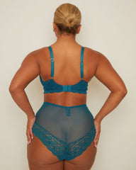 Daley Lace Bra Bundle : Amethyst & Blue Coral