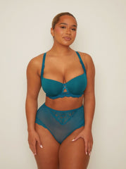 Daley Lace Bra Bundle : Amethyst & Blue Coral