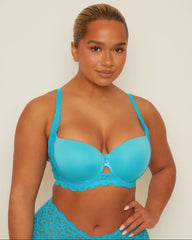 Daley Lace Bra Bundle : Black & Bluebird