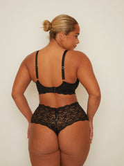 Daley Lace Bra Bundle : Black & Blue Coral