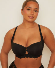 Daley Lace Bra Bundle : Black & Blue Coral