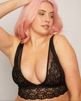 Eva Bralette : Midnight Black