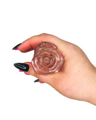 Flower Power : Pink Glass