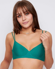 Frankie Bralette : Forest Green