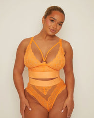 Gia Bralette : Sunburst Orange