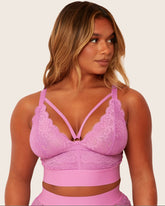 Gia Bralette : Pillow Purple