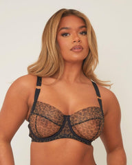 Shania Balcony Bra : Wild Leopard