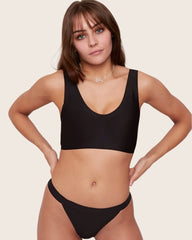 Ally Multi-Pack eco friendly Thong in Black