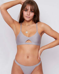Harley Bralette : Silver Grey