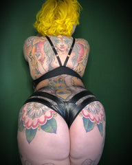 Ride Both Sides Bodysuit : Obsidian Black