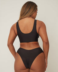 Stevie Twin Pack Bralette : Black & Blush