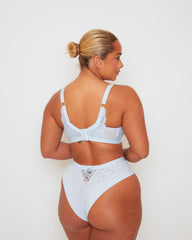 Frankie Bralette & Brief Set : Ballad Blue