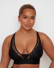 Riley Bralette & Brief Set : Midnight Black