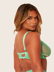 Aphrodite Bra : Apple Green