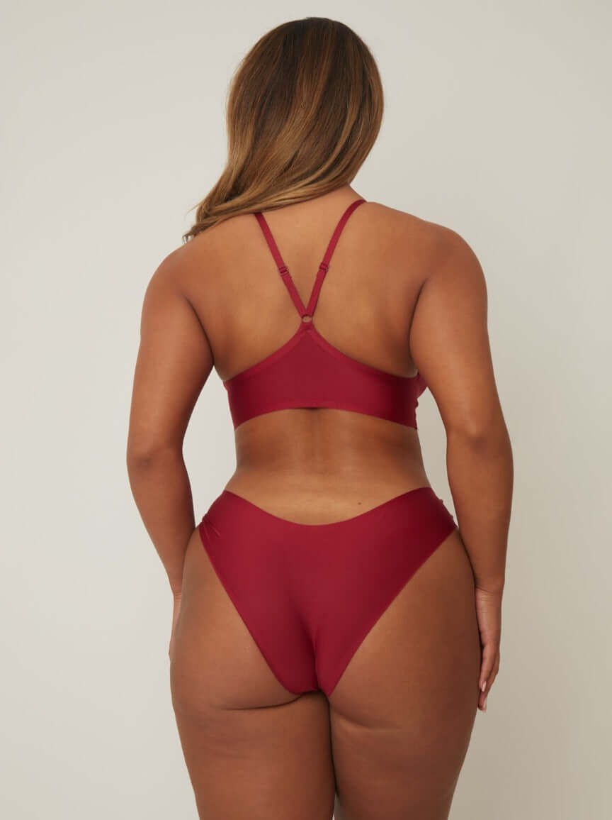 Casey Set : Wine Red