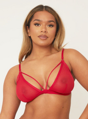 Charli Bralette : Chilli Red