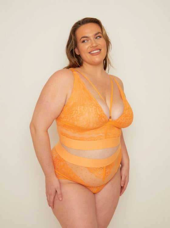 Gia Bralette : Sunburst Orange