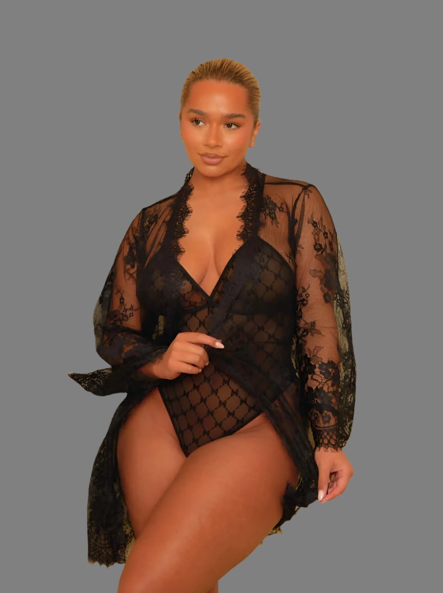 Kalee Bodysuit : Onyx Black