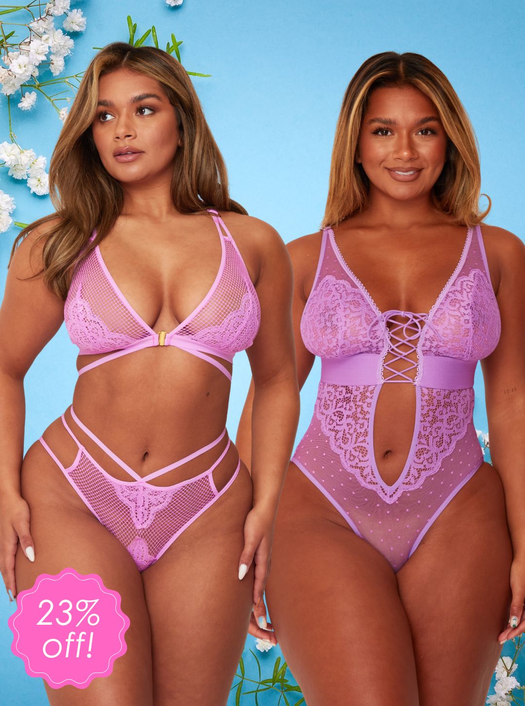 Tutti Threesome : Amethyst Violet