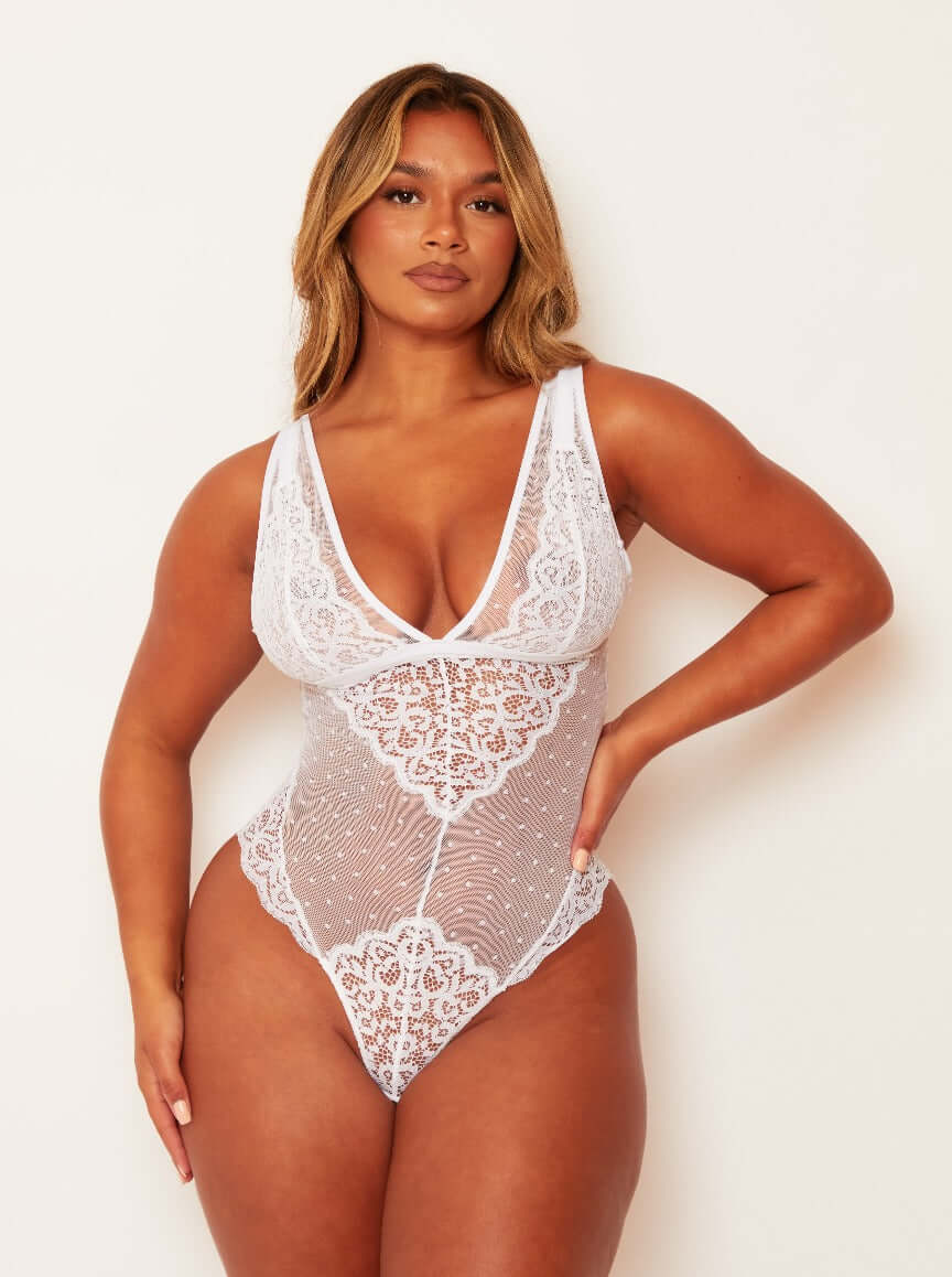 Eva Bodysuit : Ice White