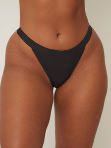  Ally Twin Pack Thong : Black & Cerise
