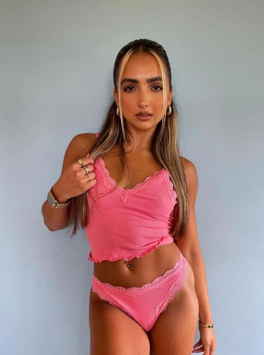 Blair Bralette : Coral Pink